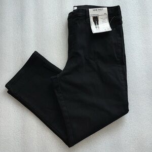 🆕 Nine West Boyfriend Jean High Rise Super Stretch Black XXL